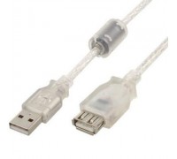 Кабель Cablexpert (CCF-USB2-AMAF-TR-10) USB2.0 A - USB A, 3м, ферритовый фильтр