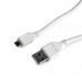 Кабель Cablexpert (CCP-mUSB2-AMBM-W-1M) USB2.0(М) - microUSB(M), Premium, белый, 1м