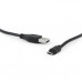 Кабель Cablexpert (CCB-USB2-AMmDM-6) USB2.0(М) - microUSB(M), черный, 1.8м
