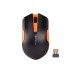 Мышь беспроводная A4Tech G3-200N Black/Orange USB V-Track