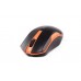 Мышь беспроводная A4Tech G3-200N Black/Orange USB V-Track