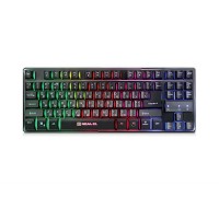 Клавіатура REAL-EL Gaming 8710 TKL Backlit USB чорний UAH