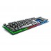Клавіатура REAL-EL Comfort 7090 Backlit Ukr Black USB