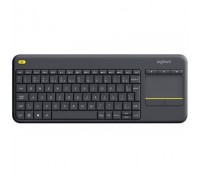 Клавиатура беспроводная Logitech Wireless Touch Keyboard K400 Plus (920-007147) Black USB