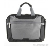 Сумка для ноутбука Sumdex PON-308BK 10" Black/Grey