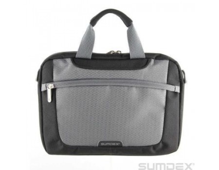 Сумка для ноутбука Sumdex PON-308BK 10" Black/Grey