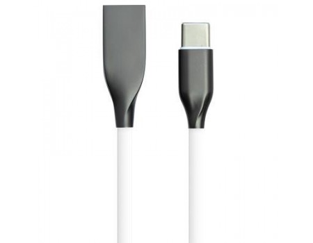 Кабель PowerPlant USB-USB Type-C, 1м White (CA910717)