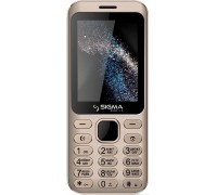 Мобильный телефон Sigma mobile X-style 33 Steel Dual Sim Gold