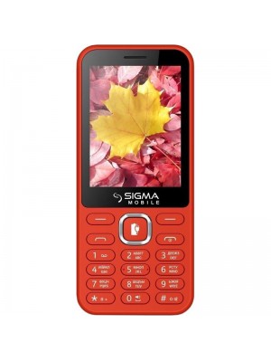Мобільний телефон Sigma mobile X-style 31 Power Dual Sim Red