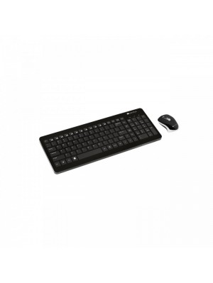 Комплект (клавіатура, миша) безпровідний Canyon CNS-HSETW3-RU USB Black