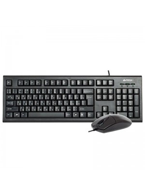 Комплект (Клавіатура, миша) A4Tech KR-8520D Black USB