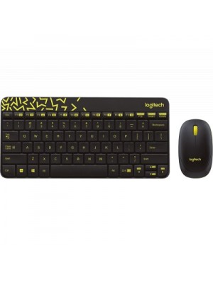 Комплект (клавиатура, мышь) беспроводной Logitech MK240 Black USB (920-008213)