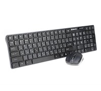 Комплект (клавіатура, миша) бездротовий REAL-EL Compfort 9010 Kit Black USB