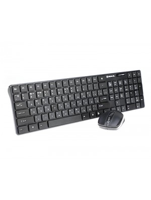 Комплект (клавіатура, миша) бездротовий REAL-EL Compfort 9010 Kit Black USB