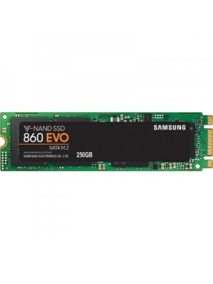 SSD  250GB Samsung 860 EVO M.2 2280 SATAIII MLC (MZ-N6E250BW)