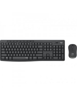 Комплект (клавиатура, мышь) беспроводной Logitech MK295 Combo Black USB (920-009807)