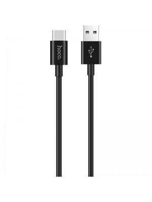 USB Cable Hoco X23 Skilled Type-C Black 1m