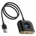 USB Hub Baseus Square Round (3USB 2.0 + 1USB 3.0) (CAHUB-AY01)