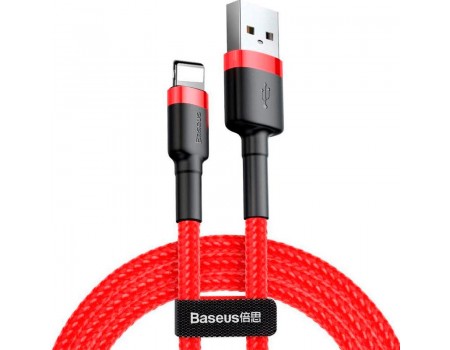 Кабель Baseus Cafule USB-Lightning, 2м Red-Red (CALKLF-C09)