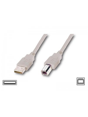 Кабель ATcom USB 2.0 AM/BM 1.8 м. ferrite core, пакет