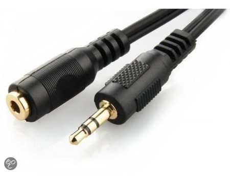 Аудіо-кабель Cablexpert (CCA-421S-5M) 3.5м (M)-3.5ммм (F), подовжувач, 5м, стерео