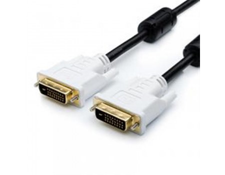 Кабель ATcom (8057) DVI-DVI 24/24 (pin 24+1, 1.8м
