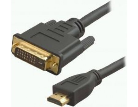 Кабель Atcom (AT3808) DVI-HDMI 1,8м 2 ferite