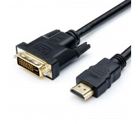 Кабель Atcom (9154) DVI-HDMI 5м 2 ferite