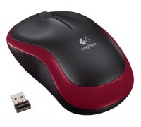 Миша бездротова Logitech M185 (910-002240) Red USB