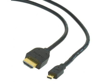 Кабель Gembird HDMI to HDMI v.2.0, вилка/вилка D (мікро) 3 м (CC-HDMID-10)
