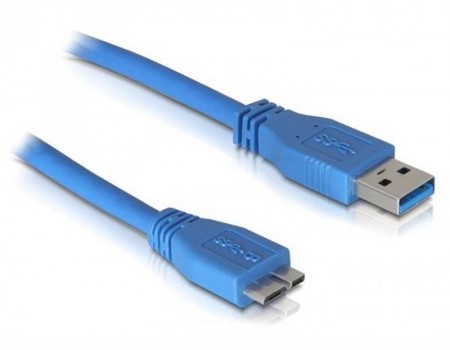 Кабель ATcom USB 3.0 AM/MicroBM 0,8 м blue