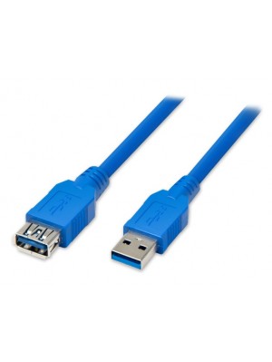 Кабель ATcom удлинитель USB 3.0 AM/AF 1.8 м blue