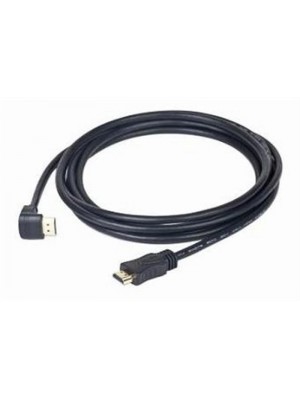 Кабель Cablexpert (CC-HDMI490-10) HDMI to HDMI V.1.4, вилка/угловая вилка 3 м черный