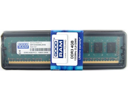 DDR3 4GB/1333 GOODRAM (GR1333D364L9S/4G)