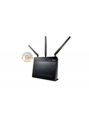 Беспроводной маршрутизатор Asus RT-AC68U V3 (AC1900, 1xGE WAN, 4xGE LAN, AI AiMesh, Broadcom,1xUSB 3.0, 1xUSB 2.0, поддержка 3G/4G-модема, 3 внешние антенны)