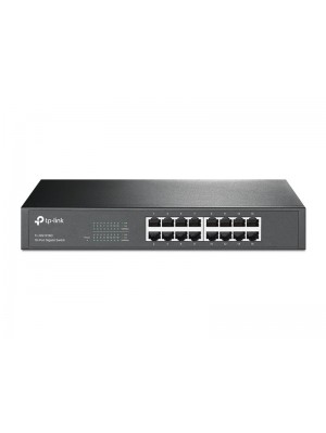 Коммутатор TP-LINK TL-SG1016D (16хGE, металл)