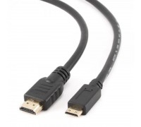 Кабель Cablexpert (CC-HDMI4C-10) HDMI-miniHDMI V.1.4, вилка/вилка 3м Black