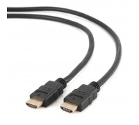 Кабель Cablexpert (CC-HDMI4L 1M) HDMI-HDMI V.1.4, вилка/вилка 1м Black