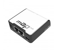 Точка доступу Mikrotik mAP2nD (2x10/100 Ethernet ports, 1x micro USB, 1,2 dBi, PoE)