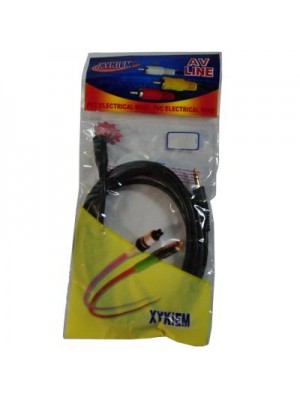 Аудіо-кабель Atcom (16848) mini-jack 3.5мм(M) to mini-jack 3.5м(F) 3м пакет (Вдовжитель)