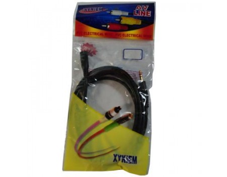 Аудіо-кабель Atcom (16848) mini-jack 3.5мм(M) to mini-jack 3.5м(F) 3м пакет (Вдовжитель)