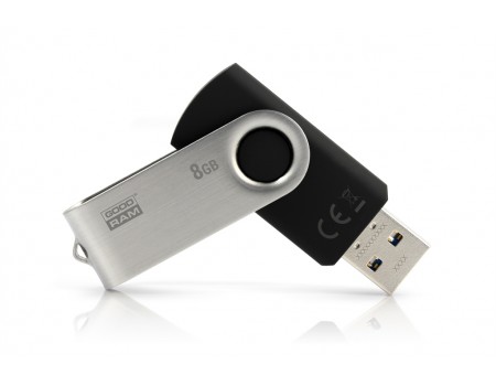 USB3.0 8GB GOODRAM UTS3 (Twister) Black (UTS3-0080K0R11)