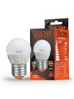Лампа LED Tecro PRO-G45-5W-3K-E27 5W 3000K E27
