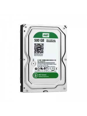 HDD SATA  500GB WD Green 5400rpm 64МB (WD5000AZRX)  Refurbished
