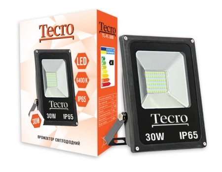 Светодиодный прожектор Tecro TL-FL-30B 30W 6400K