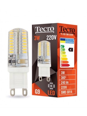 Лампа світлодіодна Tecro TL-G9-3W-220V 2700K