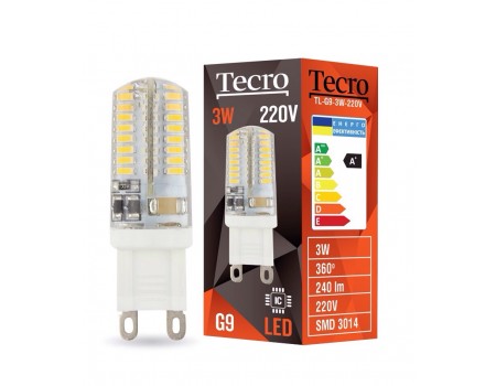 Лампа світлодіодна Tecro TL-G9-3W-220V 2700K