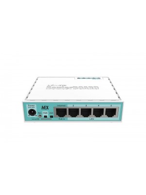 Маршрутизатор MikroTik RouterBOARD RB750GR3 hEX (880MHz/256Mb, 5х1000Мбіт, PoE in)