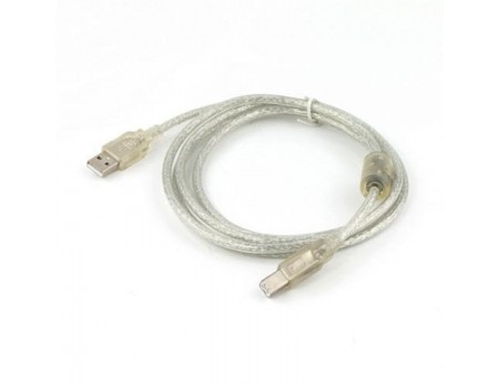 Кабель Cablexpert (CCCF-USB2-AMBM-TR-0.75M) USB2.0 A - USB B, 0.75м, феритний фільтр
