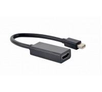 Адаптер Cablexpert (A-mDPM-HDMIF-02) MiniDisport-HDMI, 0.15м